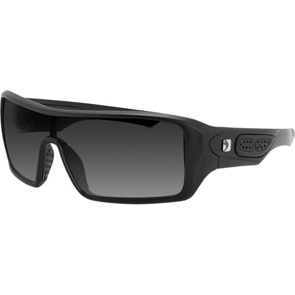Bobster Paragon Sunglasses Matte Black Frame w/Smoke Lens