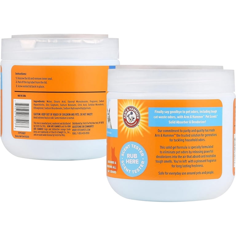 ARM & HAMMER Pet Scents Solid Gel Deodorizer, Fresh Breeze photo 8
