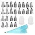 thumbnail image 2 of Mistaha 138-Piece Cake Decorating Kit with Rotating Turntable - Complete Set for Baking, Piping Tips, and Cake Decorating, Suitable for All Skill Levels, 2 of 6