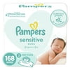 Pampers Sensitive Baby Wipes, 3X Pop-top Packs, 168 Ct
