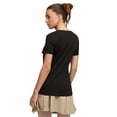 thumbnail image 4 of Playera Puma ESS Logo Lab para Mujer 691824-01 negro L, 4 of 4