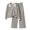 0-Beige&98, variant on Tiijoy Girls Fall Outfits Casual Striped Knit Pullover Wide Leg Pants, Sizes 7-8