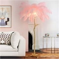 thumbnail image 3 of Floor lamp Nordic Feather Floor Lamp Stand Light Copper Modern Lighting Decor Home Floor Lights Floor lamp, 3 of 5