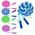 thumbnail image 2 of Armastuse 4 Pack Soft Beaded Jump Ropes for Kids, Adjustable Length Tangle-Free Skipping Rope for Women, Men & Family Workout, Weight Loss Equipment(Blue/Green/Purple/Pink), 2 of 6