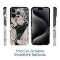 thumbnail image 3 of Anime Phone Case, Jujutsu Kaisen Phone Case for iPhone 15/ 15 Plus/ 15 Pro/ 15 Pro Max, Anti-Scratch & Shockproof PC Hard Shell Cover, Wireless Charging Compatible, 3 of 8