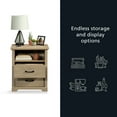 thumbnail image 6 of Mainstays Harrington 2 Drawer Nightstand, Washed Oak Finish, 6 of 14