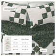 thumbnail image 3 of Floral Quilt Set - Lightweight, Soft, All-Season - 2-Piece Reversible Patchwork Bedding Set (Twin / Twin XL, Garden Star), 3 of 5