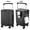 Graphite, variant on Carry on Luggage, 24 Inch Expandable Hard Shell Suitcases with Spinner Wheels, Airline Approved Travel Luggage with TSA Lock, Lightweight Rolling Suit Case with USB Port, Cup Holder - Black