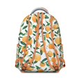 thumbnail image 3 of Small Travel Backpack with Sweet Orange Fruit Design, Lightweight Daily Bag for Summer Use, Cute Kawaii Pattern Featuring Oranges and Aesthetic Cartoon Print, 3 of 6