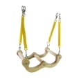 thumbnail image 4 of Columpio de madera para pájaros, juguete resistente para periquitos, accesorios para jaulas, perchas colgantes para pájaros, columpio para loros, peri, 4 of 8