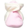 thumbnail image 2 of Hudson Baby Infant and Toddler Girl Cozy Fleece Booties, Light Pink Cream, 18-24 Months, 2 of 9