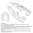 thumbnail image 4 of Steering Wheel Paddle Shifter Extension For Subaru Toyota 17-25 Aluminium Silver, 4 of 13