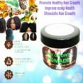 thumbnail image 3 of Organic Hair Growth Pomade with Jojoba, Peppermint, Mango Butter, Tea Tree, Argan & Castor Oil, 6.8 oz, 3 of 5