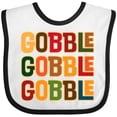 thumbnail image 3 of Inktastic Thanksgiving Funny Gobble Boys or Girls Baby Bib, 3 of 4