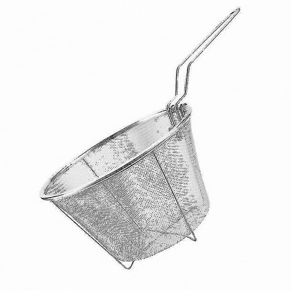 Stainless Steel Mesh Frying Basket for Chips and Food Straining