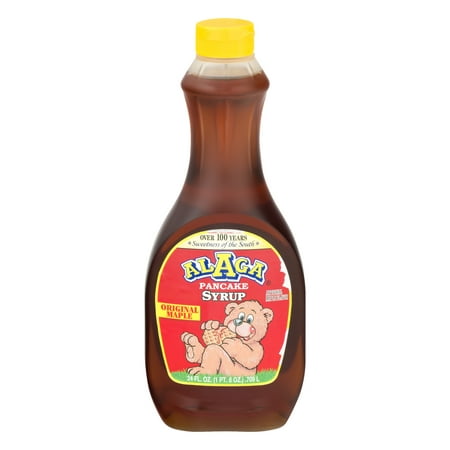 (3 Pack) Alaga Pancake Syrup Original Maple, 24.0 FL OZ