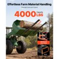 thumbnail image 2 of KFFKFF Pallet Forks, 4000 lbs Clamp on Pallet Forks, 60-Inch Total Length Heavy-Duty Tractor Fork, 2 of 9