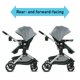 thumbnail image 4 of Graco Modes Nest Baby Stroller with Height Adjustable Reversible Seat, Nico, 4 of 5