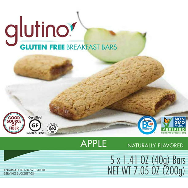 12 PACKS : Glutino Gluten Free Breakfast Bars, Apple, 7.05 ...