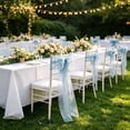 thumbnail image 6 of Tulle Chair Sash Ribbon 108x7 Inch, Soft Fabric Bow Drape, Wedding Party Banquet Chair Back Decoration for Birthday Shower Hotel Restaurant, 6 of 6