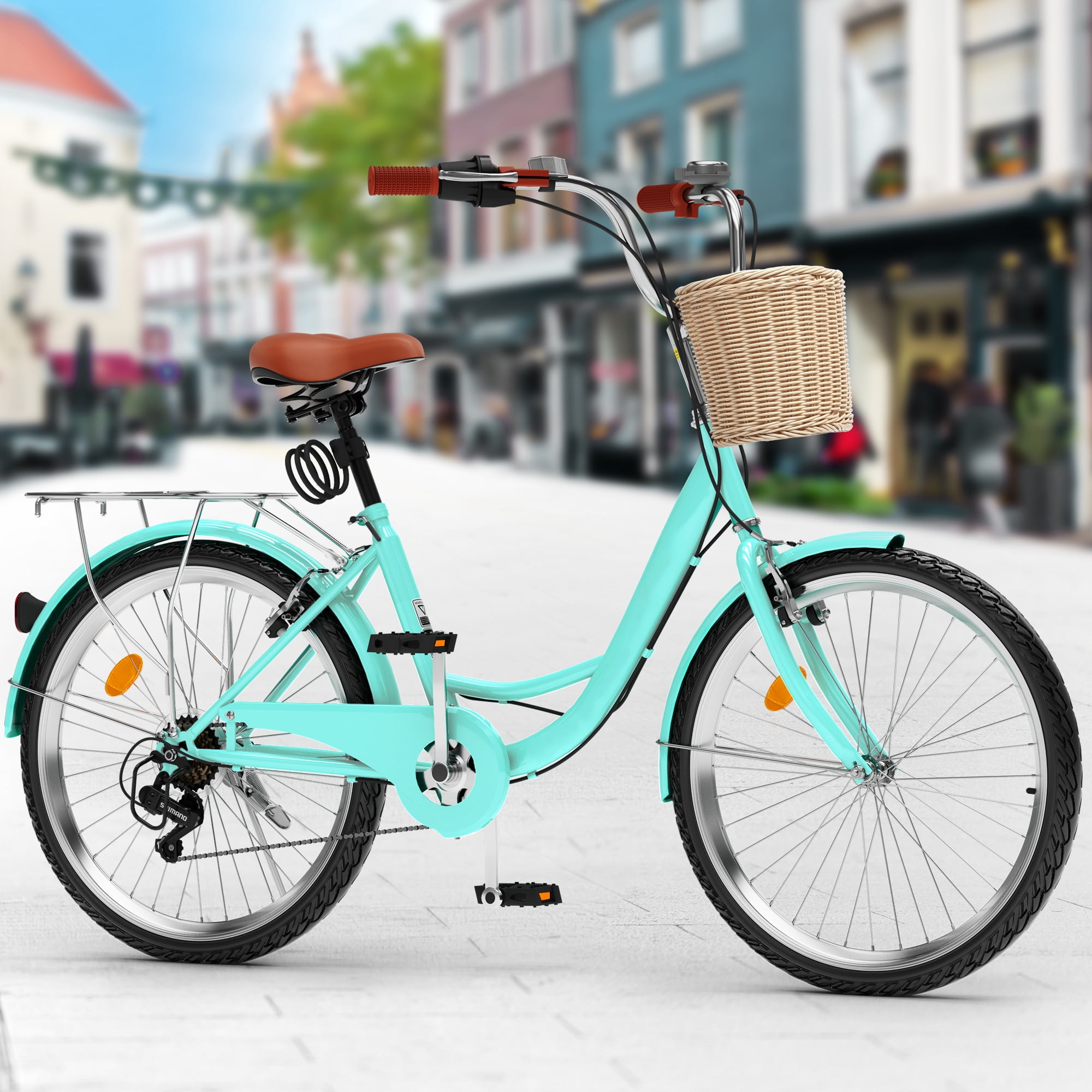 Free Shipping Firmstrong Urban Lady Beach Cruiser Single Speed 26 Women s Bike Black Pink 15 Inch Frame Walmart Walmart