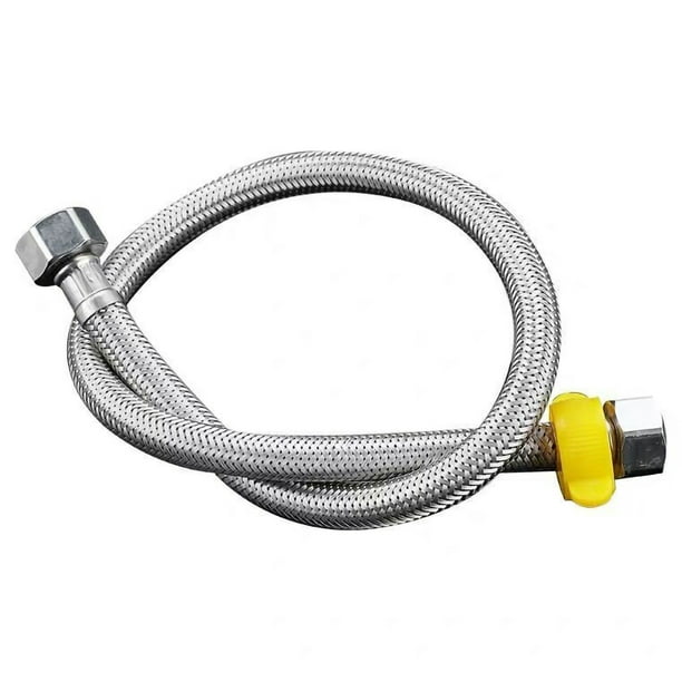 Water Heater Hot and Cold Water Inlet Hose Stainless Steel Water Inlet ...