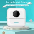 thumbnail image 1 of Wireless Thermal Photo Printer Pocket Label Printer 200dpi Wireless Receipt Printer for Work Plan Memo Study Notes Lists Journal Printing Compatible with for  for IOS, 1 of 7
