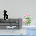 thumbnail image 2 of Estatua de gato de resina y escultura decorativa de animal de PVC retro para pared, adorno para sala de estar, dormitorio, cocina, sofá, TV, fondo, ho, 2 of 8
