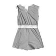thumbnail image 6 of Women's Summer Romper, Cap Sleeve, Striped Shorts Overalls, Adjustable Drawstring Waist, Comfortable for Summer, 6 of 6