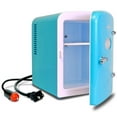 thumbnail image 1 of Koolatron Retro Portable 6-Can Thermoelectric Mini Fridge, 4.2 Quarts, 12V DC/110V AC, for Home, Dorm, Car, Boat, Beverages & More, 1 of 9