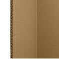 thumbnail image 5 of Red Lantern 3 ft. Short Brown Temporary Cardboard Folding Screen - 3 Panel, 5 of 5