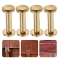 thumbnail image 1 of unbranded 10Ud Tornillos De Para Cuero Con Dorado Resistente Y Fácil Uso En Manualidades, 1 of 8