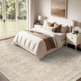 thumbnail image 4 of Washable Rug 5x7 Area Rugs: Modern Geometric Rugs for Living Room Non Slip Soft Low Pile Moroccan Indoor Carpet for Bedroom Nursery Dining Room Home Office (Beige, 5'x7'), 4 of 10