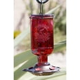 thumbnail image 2 of Vintage Red Glass Hummingbird Feeder - Easy to Fill & Clean - 100% Guaranteed That Your Hummers Will Love!, 2 of 6