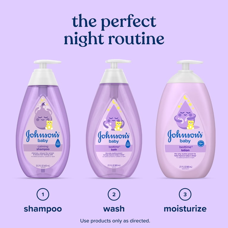 Johnson's Baby Bedtime Bath, Soothing Aromas, 27.1 fl oz photo 8