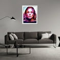 thumbnail image 3 of Stephen Chambers 20x24 White Modern Wood Framed Wall Art Titled - Adele 1, 3 of 6