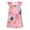 b-Pink, variant on Shadoumai Girls Summer Dresses Size 5 Summer Sleeveless Easter Day Cute Print Casual Dance Party Dresses Baby Girl Clothes