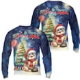 thumbnail image 3 of Merry Christmas and Happy New Year Santa Ragdoll Holiday Xmas Winter 2025 All Over Print 3D Sweatshirt Unisex Merch Cat Lover Kitten Owner Gifts Idea - 00024, 3 of 6