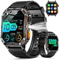 thumbnail image 1 of Smartwatch PODOEIL Militar 2,01" Llamadas Bluetooth 1200mAh, 1 of 8