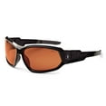 thumbnail image 4 of Ergodyne SkullerzÂ® Loki Safety Glasses // Sunglasses, Black, Copper Lens, 4 of 6