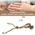 thumbnail image 4 of Pulsera De árbol Genealógico, Oro Rosa, Significado Positivo, Pulsera De árbol De Vida De Acero De Titanio Que No Destiñe Para Aniversario, 4 of 7