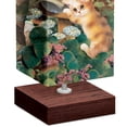 thumbnail image 4 of The Bradford Exchange Springtime Kittens Floor Lamp Whimsical Cat Artwork Wrinkle-Resistant Shade Energy-Saving Bulbs with On/Off Foot-Pedal Switch by Jürgen Scholz 60-inches, 4 of 5