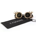 thumbnail image 6 of SAYFUT Barbed Wire Led Light Steampunk Goggles Rainbow Kaleidoscope Sunglasses Special Lens Cosplay Goggles for Men and Women - Multiple Style to Choices, 6 of 6