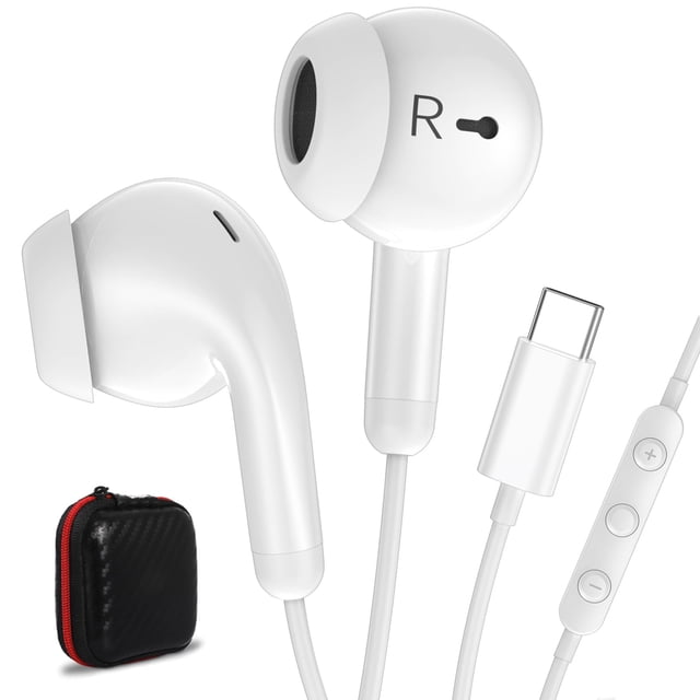 Auriculares USB C ACANDYA para iPad 10ª generación, iPhone 16 Plus 15 Pro
