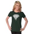 thumbnail image 4 of Diamond Dripping Fashionable Girly Women's T Shirt Ladies Tee Brisco Brands S, 4 of 6