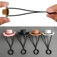 thumbnail image 6 of IC ICLOVER 4-Pack Silicone Cowboy Hat Straw Covers Compatible with Stanley Cups, Dustproof Straw Caps for 30 oz &40 oz Tumblers and Water Bottles, 6 of 7