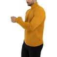 thumbnail image 3 of X RAY JEANS Mens Turtleneck Sweater Pullover, Mustard, S, 3 of 10
