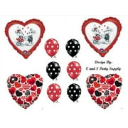 RED MICKEY AND MINNIE MOUSE DECORATIVE BIRTHDAY PARTY Balloons Decorations Supplies by Anagram