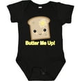 thumbnail image 3 of Inktastic Butter Me Up Toast Boys or Girls Baby Bodysuit, 3 of 5