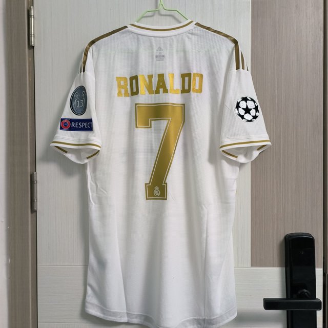 Camiseta De Fútbol 19/20 Real Madrid Edición Del Jugador De Casa Deportiva Para Adultos